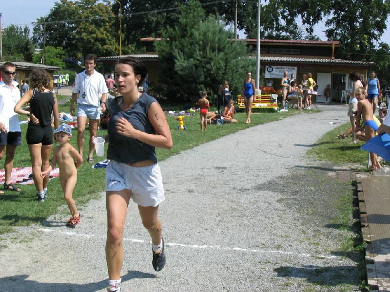 Amatrsk triatlon 2003, sobota 2.8.2003, Konop
